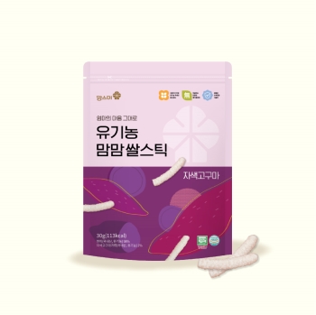 [맘스미]유기농 쌀스틱 자색고구마
