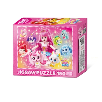 [아이누리] 알쏭달쏭 캐치 티니핑 시즌3 직소퍼즐 150pcs 프린세스 플로라 하트..